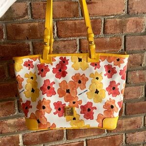 DOONEY & BOURKE multicolor floral purse